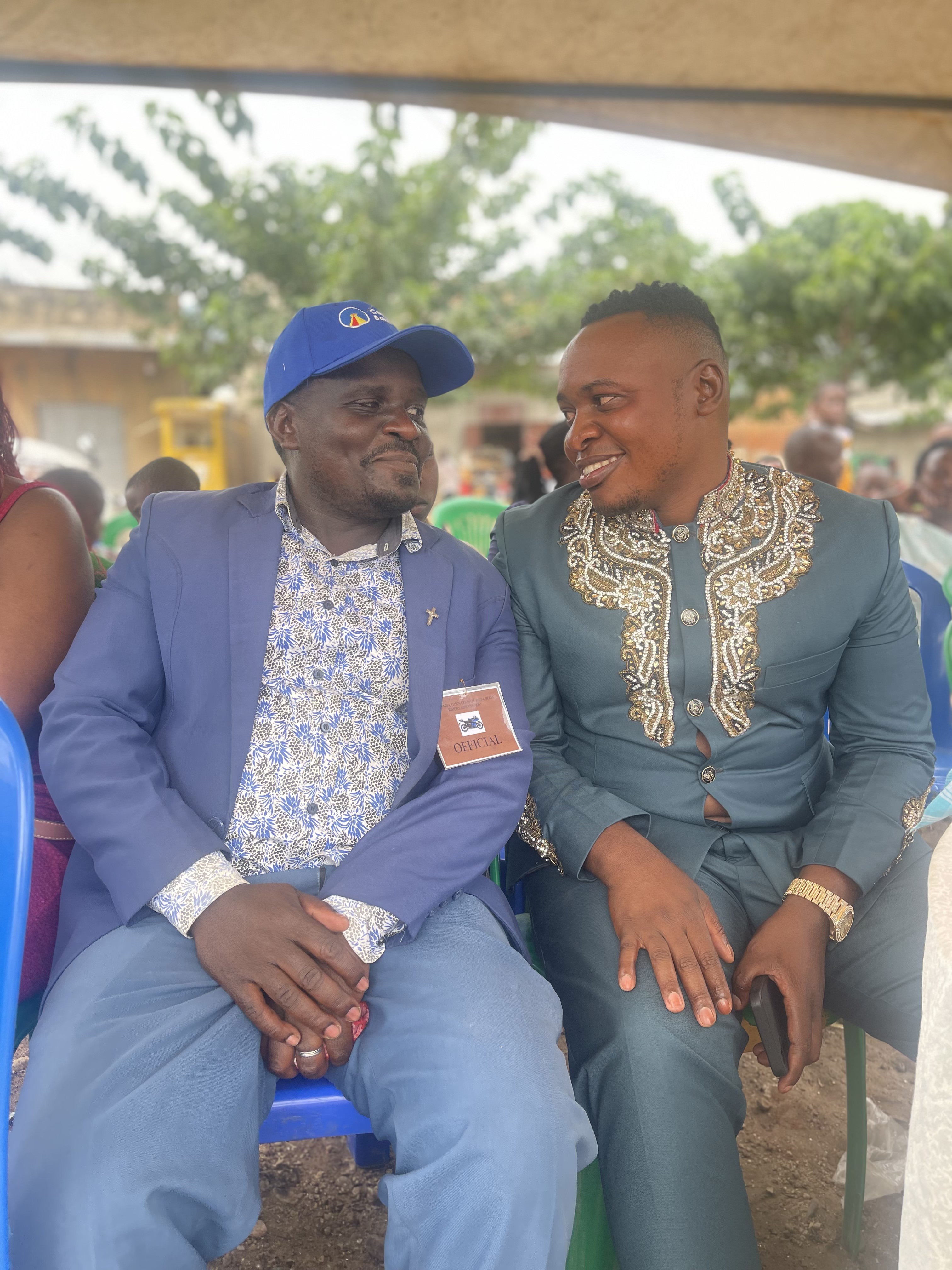 Omuzana Alfred, Chief Guest at the Kyarumba Boda Boda Stage Association fundraising event